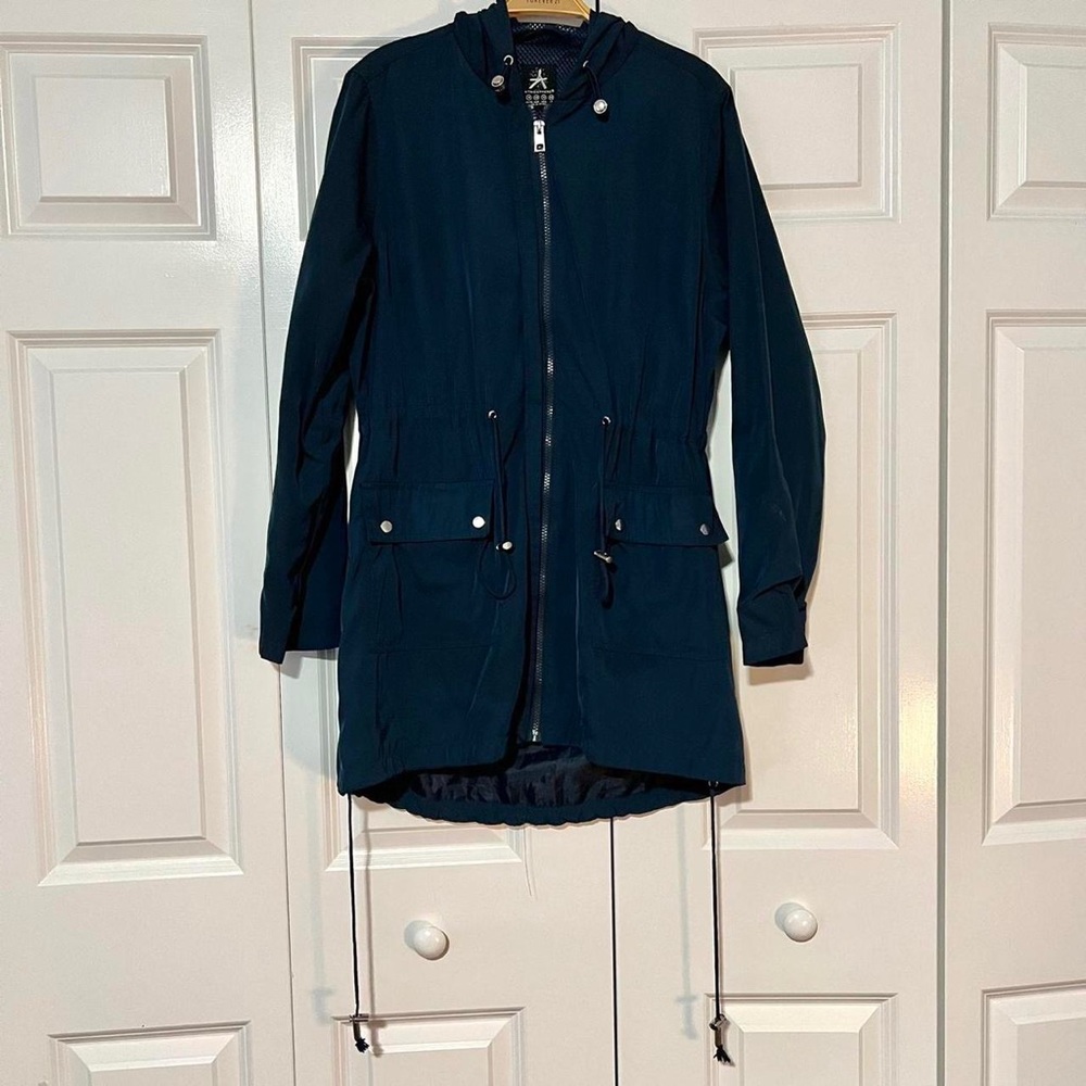 Hooded Atmosphere long jacket